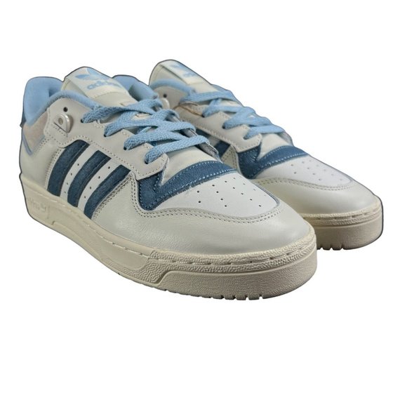 Adidas Rivalry Low 86 Off White White Sky Blue Grey IE7137 Men's Sizes 9 - 13 - Picture 4 of 9